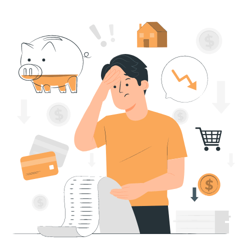 On a budget illustration