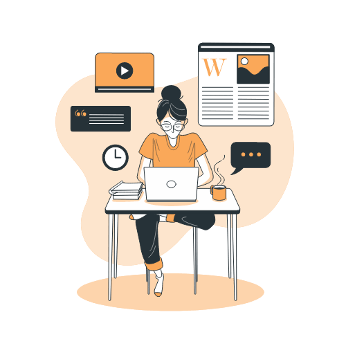 Self-learner illustration